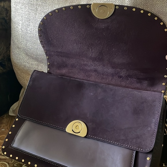 *Like New* Coach Luxe Leather & Suede Shoulder bag w/2 straps - Picture 3 of 11